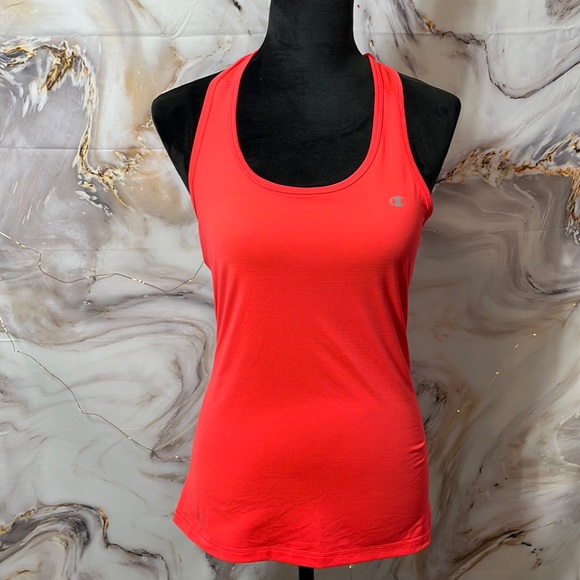 Champion Tops - Champion Active Tank Racerback Hot Orange Size S